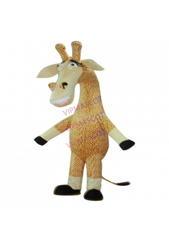 ADS Giraffe Mascot Costume Adult Suit Halloween Party Fancy Dress Cosplay Animal