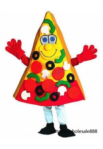 Advertising Restaurant Pizza Mascot Popular Costume Suit Fancy Adults Size Dress