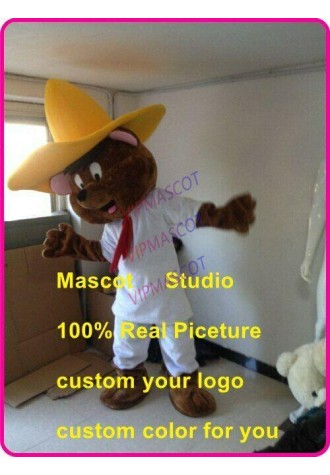 Gonzales Mascot Costume Suit Cosplay Party Game Dress Outfit Halloween Adult