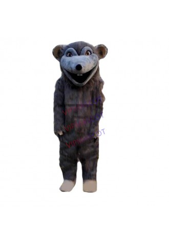 Plush Rat Mascot Costume Suit Cosplay Party Game Dress Outfit Halloween Adult
