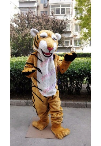 Plush Tiger Mascot Costume Suit Cosplay Party Game Dress Outfit Halloween Adult