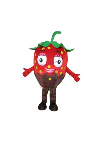 Halloween Red Strawberry Mascot Costume Cosplay Party Clothing Carnival Adults