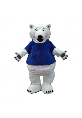 Polar Bear Mascot Costume Custom Fancy Costume Anime Cosplay Carnival Costume A+