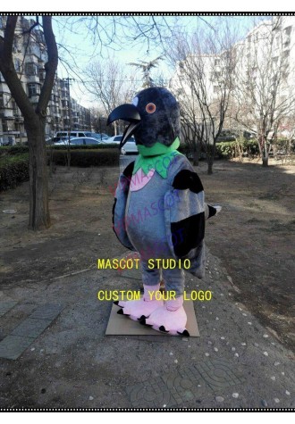 Halloween Crow Mascot Fancy Costume
