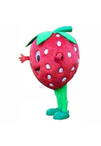 Strawberry Mascot Costume Fruit Suit Advertising Parade Xmas Party Dress Outfits