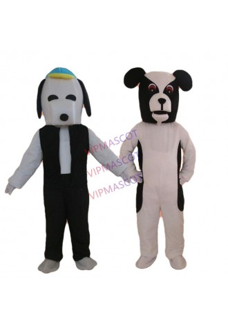 Dog Mascot Costume Suit Cosplay Party Game Dress Outfit  Halloween Xmas Adult