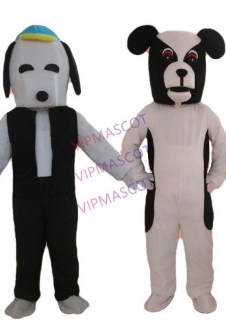 Dog Mascot Costume Suit Cosplay Party Game Dress Outfit  Halloween Xmas Adult