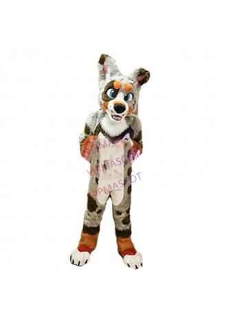 Husky Dog Mascot Costume Cosplay Cartoon ??Wolf Fancy Dress Fursuit Adults Suit