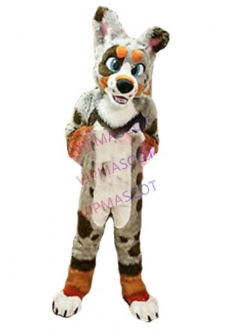 Husky Dog Mascot Costume Cosplay Cartoon ??Wolf Fancy Dress Fursuit Adults Suit