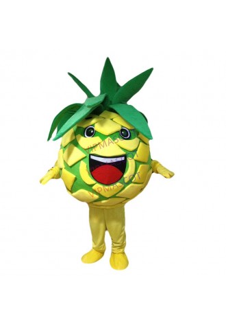 Pineapple Mascot Costume Suit Party Advertising Outfit Cosplay Adult Fruit Dress