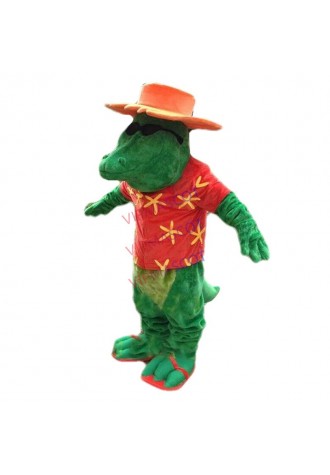 Crocodile Mascot Costumes Cartoon Apparel Birthday Party Masquerade Christmas