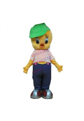 Halloween Cosplay Costume Yellow Bird Mascot Costume Cosplay Party Fancy Dress