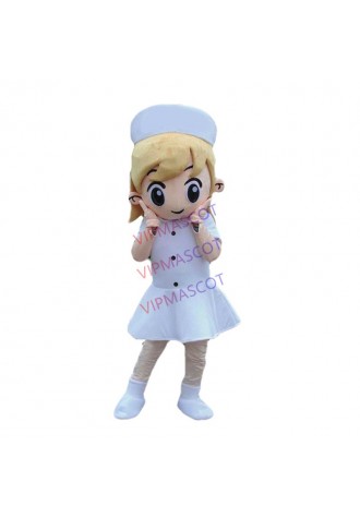 Nurse Mcstuffins Mascot Costume Cosplay Unisex Halloween Fancy Dress Outfit Suit