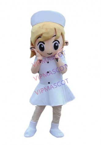 Nurse Mcstuffins Mascot Costume Cosplay Unisex Halloween Fancy Dress Outfit Suit