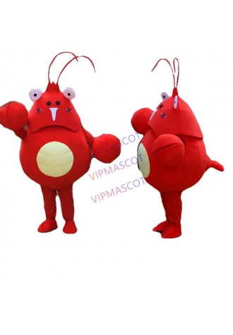 LobsterMascot Costume Suit Cosplay Party Game Dress Outfit Advertising Halloween
