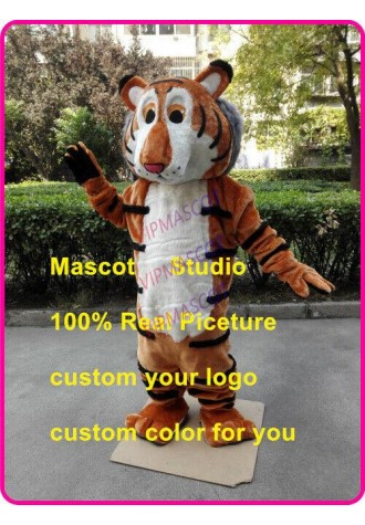 Tiger Mascot Costume Cosplay Party Game Dress Outfit Advertising Halloween Adult