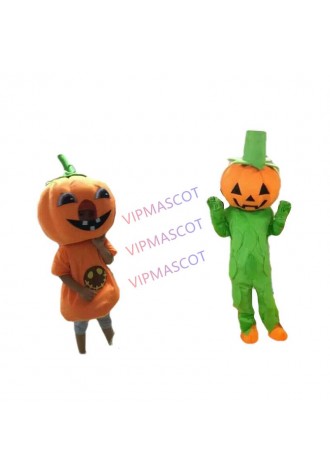 HOT Halloween Pumpkin Cartoon Mascot Costume Halloween Party Dress Gift