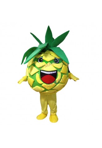 Fruit Pineapple Mascot Costume Suit Advertising Outfit Cosplay Adult Fancy Dress