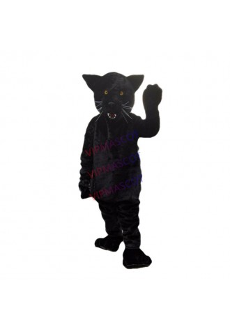 Black Cougar Mascot Costume Suit Cosplay Party Game Dress Outfit Advertising NEW