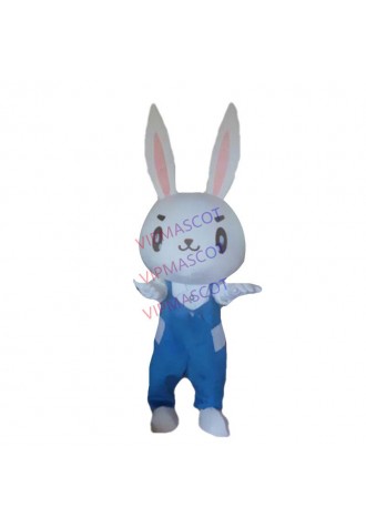 New listingRabbit Cosplay Easter Bunny Mascot Costume Suit Fancy Dress Adult Sz Animal Xmas