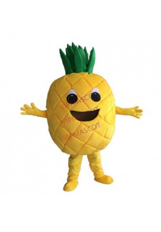 Adults Fruit Pineapple Mascot Costume Suit Party Halloween Carnival Fancy Dress
