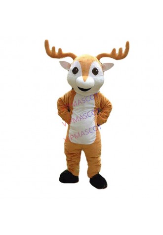 Deer Mascot Costume Cosplay Party Game Dress Outfit Advertising Halloween Adult