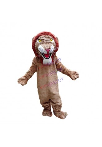 Lion Mascot Costume Cosplay Party Game Dress Outfit Advertising Halloween Adult