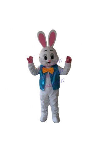 New Easter Bunny Mascot Costume Rabbit Cartoon Fancy Dress Adult Size Gift