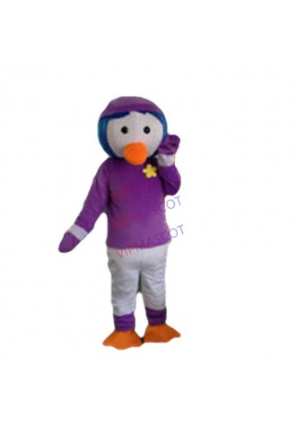 Duck Mascot Costume Cosplay Party Fancy Dress Outfit Advertising Adults Parade  