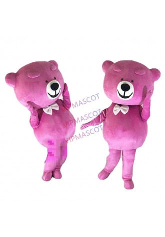 Christmas Teddy Bear Mascot Costume Suit Animal Cosplay Fancy Dress Parade Adult