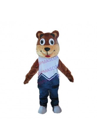 Halloween Bear Mascot Costume Cosplay Party Dress Clothing Carnival Adults