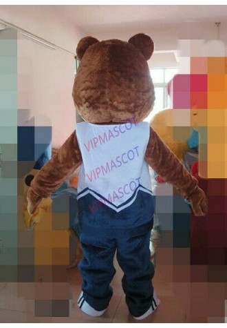 Halloween Bear Mascot Costume Cosplay Party Dress Clothing Carnival Adults