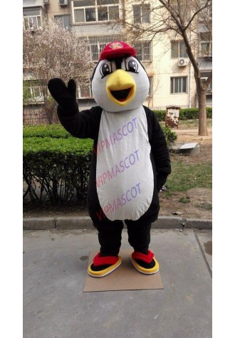 Penguin Mascot Costume Suit Cosplay Party Game Dress Outfit Halloween Adult 2019