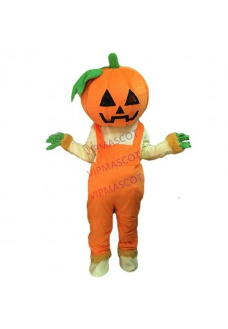 Halloween Pumpkin Mascot Costume Cosplay Party Game Fancy Dress Outfit Adults US