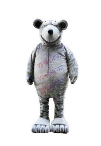 Grey Rat Mascot Costume Suit Cosplay Party Game Dress Outfit Halloween Adult
