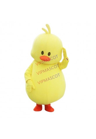 Yellow Duck Mascot Costume Suit Cosplay Party Game Dress Outfit Xmas Adult
