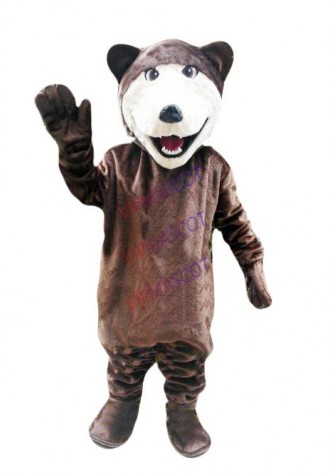 Grizzy Bear Mascot Costume Suit Cosplay Party Game Dress Outfit Halloween Adult
