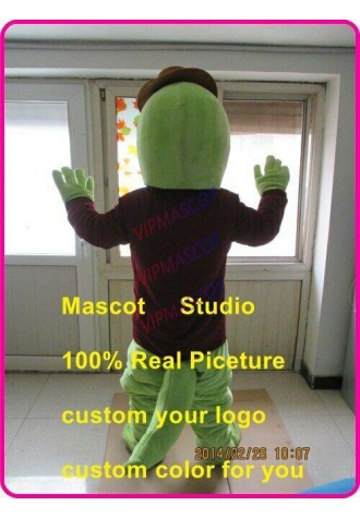 Crocodile Mascot Costume Suit Cosplay Party Game Dress Outfit Halloween Adult