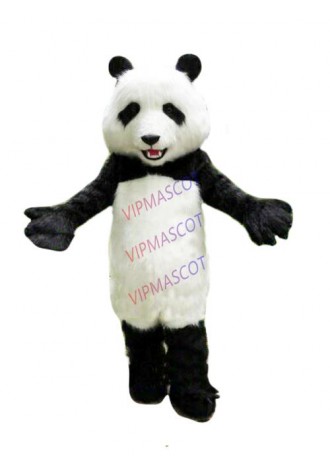 panda Mascot Costume Cosplay Party Game Dress Outfit Advertising Halloween Adult