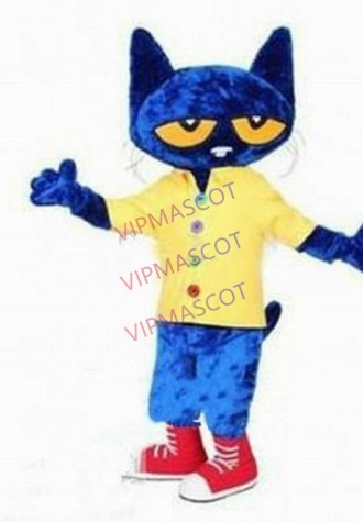 The Cat Pete Mascot Costumes Character Party Fancy Dress Animal Suit Parade
