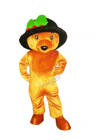 Halloween Brown Teddy Bear Mascot Costume Cosplay Party Clothing Carnival Adults