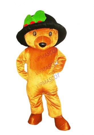 Halloween Brown Teddy Bear Mascot Costume Cosplay Party Clothing Carnival Adults