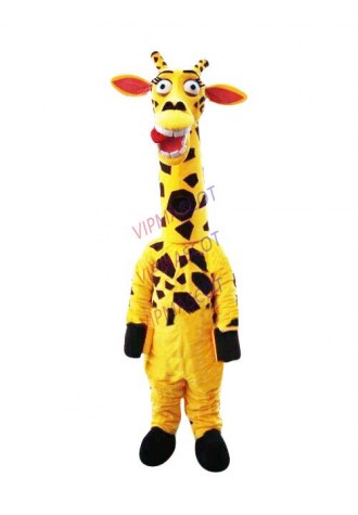 Giraffe Mascot Costume Suit Cosplay Party Game Dress Outfit Halloween Adult 2019