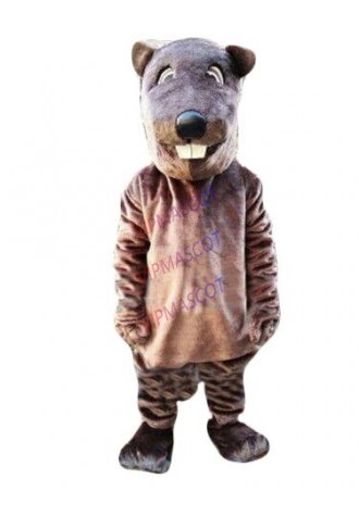 Beaver Mascot Costume Suit Cosplay Party Game Dress Outfit Advertising Halloween