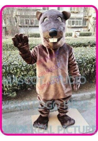 Beaver Mascot Costume Suit Cosplay Party Game Dress Outfit Advertising Halloween