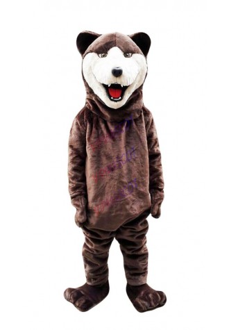Bear Mascot Costume Cosplay Party Game Dress Outfit Advertising Halloween Adult