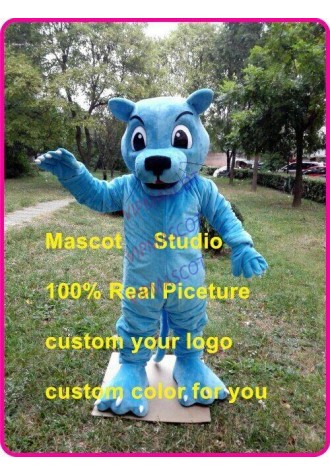 Wildcat Mascot Costume Suit Cosplay Party Game Dress Outfit Halloween Adult News