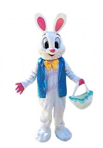 New Easter Bunny Rabbit Mascot Costume Birthday Fancy Dress Adult Size HOT