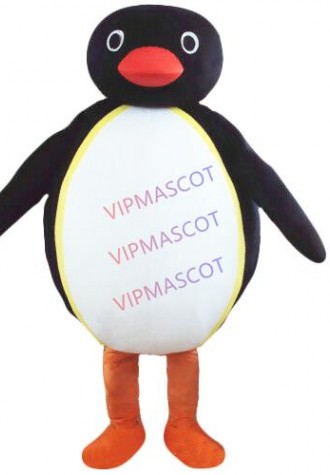 Professional Penguin Mascot Costume Facny Dress Reenactment Adult Size Gift