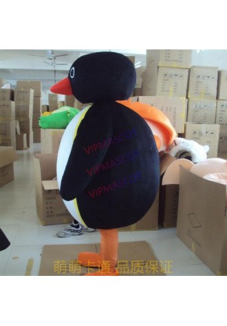 Professional Penguin Mascot Costume Facny Dress Reenactment Adult Size Gift